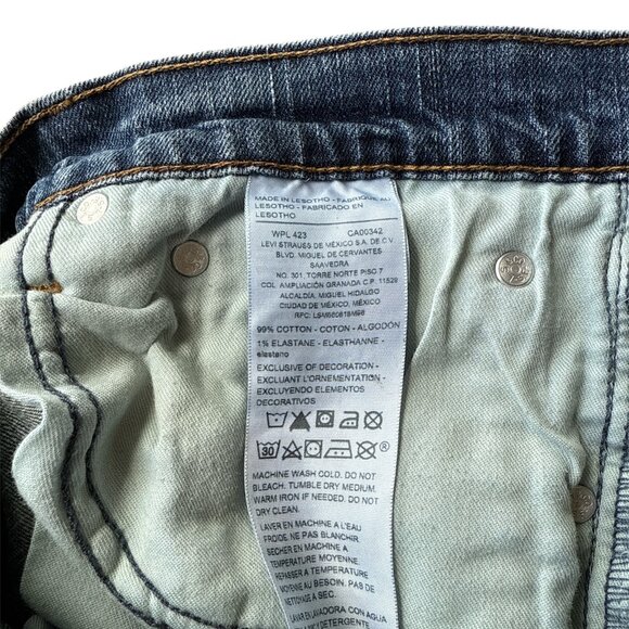 Signature by Levi Strauss & Co. Gold Label Men's Bootcut Fit Jeans 36x32 - Picture 6 of 6